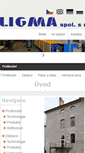 Mobile Screenshot of ligma.cz